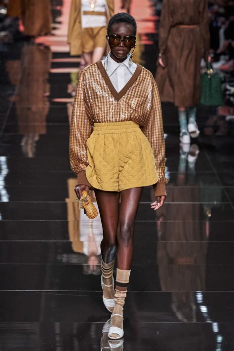 fendi weiß fashion week|fendi women's clothing.